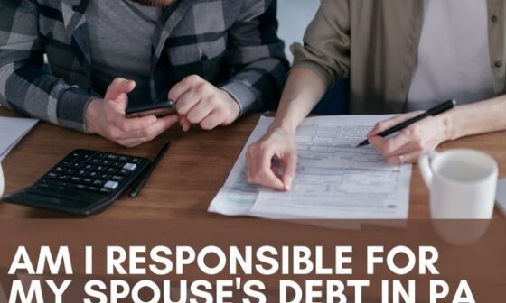 Am i responsible for my spouse's debt in pa