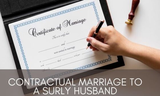 Contractual Marriage to a Surly Husband